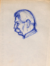 Portrait von Albert Schweitzer