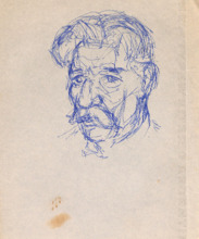 Portrait von Albert Schweitzer
