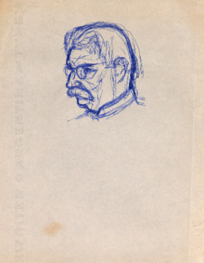 Portrait von Albert Schweitzer