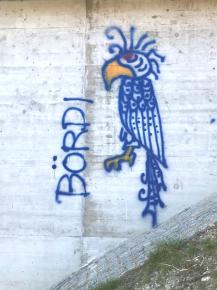 Mauer mit 