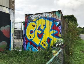 Tag auf Container