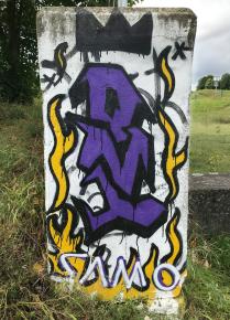 Tag auf Versorgungskasten