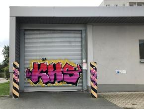 Tag auf Rollladen