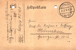 Feldpostkarte