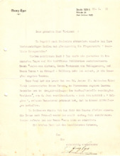 Brief (Typo) mit Unterschrift