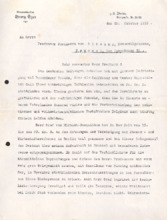 Brief (Typo) mit Unterschrift