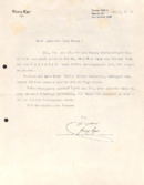 Brief (Typo) mit Unterschrift