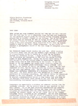 Brief (Typo) mit Unterschrift