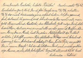 KZ Buchenwald - Insassenpost