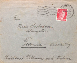 KZ Buchenwald - Geiselpost Kuvert & Erläuterung