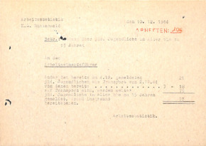 KZ Buchenwald - Interne Zahlen & Listen