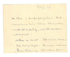 Brief v. Albert Schweitzer an Alice Helmbold