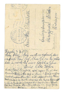 Postkarte v. Albert u. Helene Schweitzer an Alice Helmbold