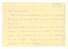Brief v. Albert Schweitzer u. Mathilde Kottmann an Alice Helmbold