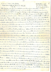 Brief u. Postkarte v. Albert Schweitzer an Alice u. Walter Helmbold