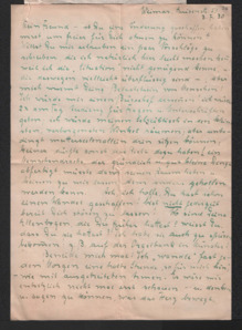 Brief von Alice Helmbold an Albert Schweitzer