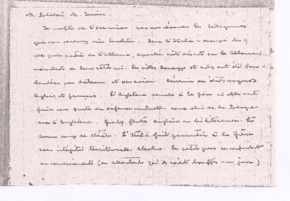 Brief von Albert Schweitzer an Maurice Polidori und Herrn Juvin