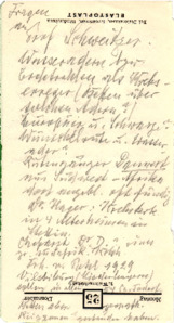 Notizen von Sanitätsrat Dr. Fritz Niemann, Lübeck