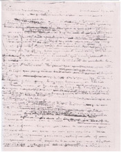 Brief von Dr. Albert Schweitzer an Dr. Anna Wildikann