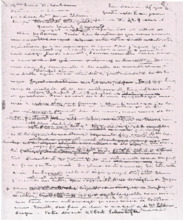 Brief von Dr. Albert Schweitzer an Dr. Anna Wildikann