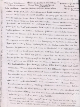 Brief von Dr. Albert Schweitzer an Dr. Anna Wildikann