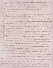 Brief von Dr. Albert Schweitzer an Dr. Anna Wildikann