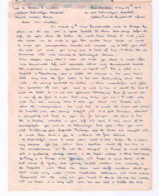 Brief von Albert Schweitzer & Ali Silver an William Larimer Mellon