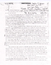 Brief von Jenifer Rawson Grant an Albert Schweitzer
