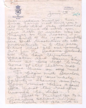 Brief von Gwen Mellon Grant an Helene Schweitzer