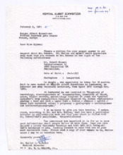 Brief von Muller J. Garnier an Ali Silver