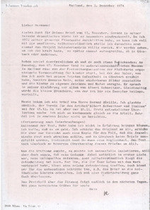 Brief v. Johannes Vandenrath an Dr. Hermann Baur