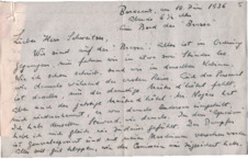 Brief v. Ladislas Goldschmid an Albert Schweitzer