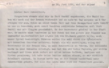 Brief v. Ladislas Goldschmid an Albert Schweitzer