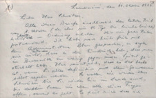 Brief v. Ladislas Goldschmid an Albert Schweitzer