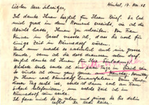 Antwort v. H. Meier auf A. Schweitzers Brief v. 13.11.
