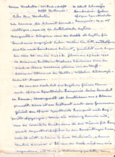 Eigenh. Brief Albert Schweitzers an T. Hoekstra, Lambaréné, 4 S.,1955