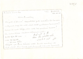 Brief von Emmy Martin an Anna Joss