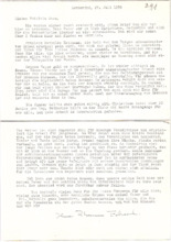 Brief von Rhena Schweitzer-Miller an Anna Joss