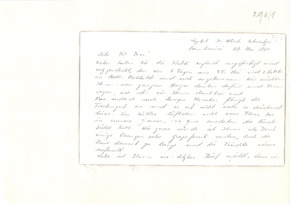 Brief von Verena Schmid an Anna Joss
