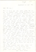 Brief von Verena Schmid an Anna Joss
