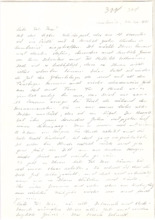 Brief von Verena Schmid an Anna Joss
