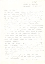 Brief von Verena Schmid an Anna Joss