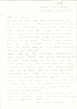 Brief von Verena Schmid an Anna Joss