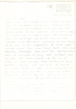 Brief von Verena Schmid an Anna Joss