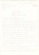 Brief von Ruth Lauper und Mathilde Kottmann an Anna Joss