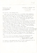 Brief von Ursula Bunch-Kocher an Anna Joss