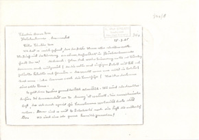 Brief von Mathilde Kottmann an Anna Joss