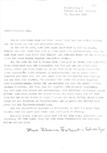 Brief von Rhena Schweitzer-Miller an Anna Joss