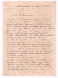 Brief von Anna Joss an Emma Haussknecht