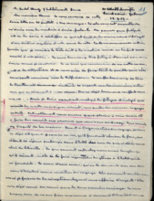 Brief von Albert Schweitzer an André Henry